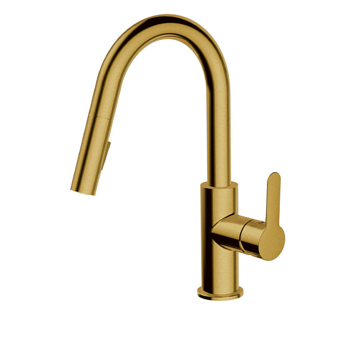 Barley Prep pull-down dual stream mode kitchen faucet