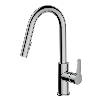 Aquabrass Barley Pull-Down Dual Stream Kitchen Faucet - image 1