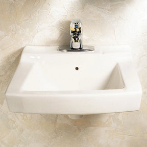 Declyn® Wall-Hung Sink With 4-Inch Centerset, Wall Hanger Included