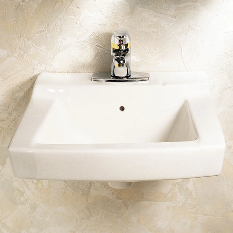 Declyn® Wall-Hung Sink With 4-Inch Centerset, Wall Hanger Included