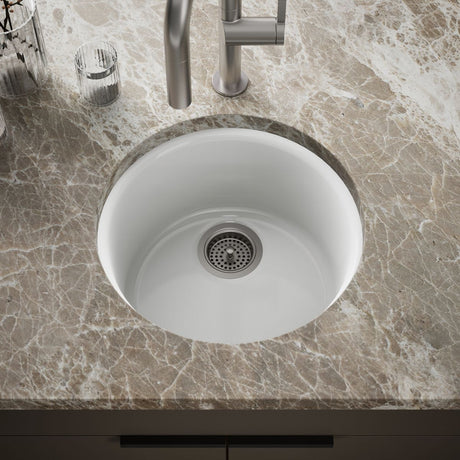 Porto Fino™ 18-1/2" top-/undermount single-bowl bar sink