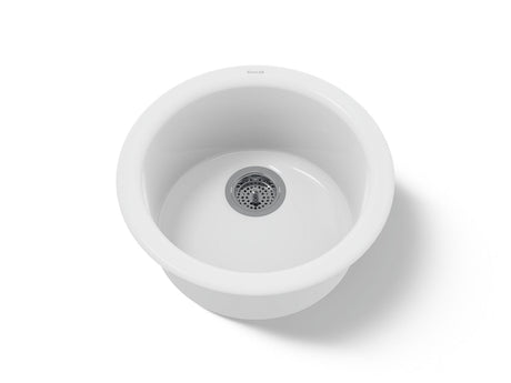 Porto Fino™ 18-1/2" top-/undermount single-bowl bar sink