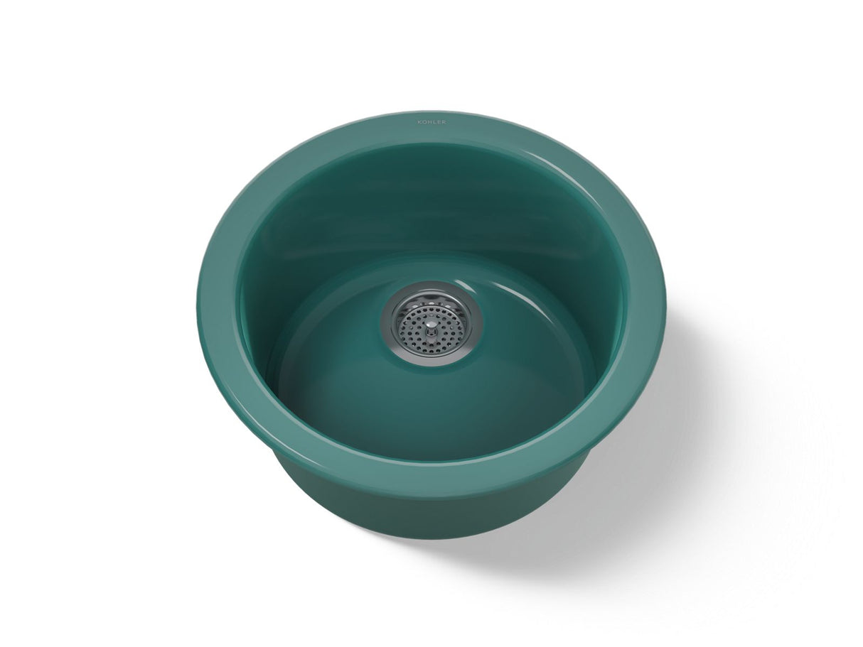 Porto Fino™ 18-1/2" top-/undermount single-bowl bar sink