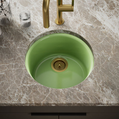 Porto Fino™ 18-1/2" top-/undermount single-bowl bar sink