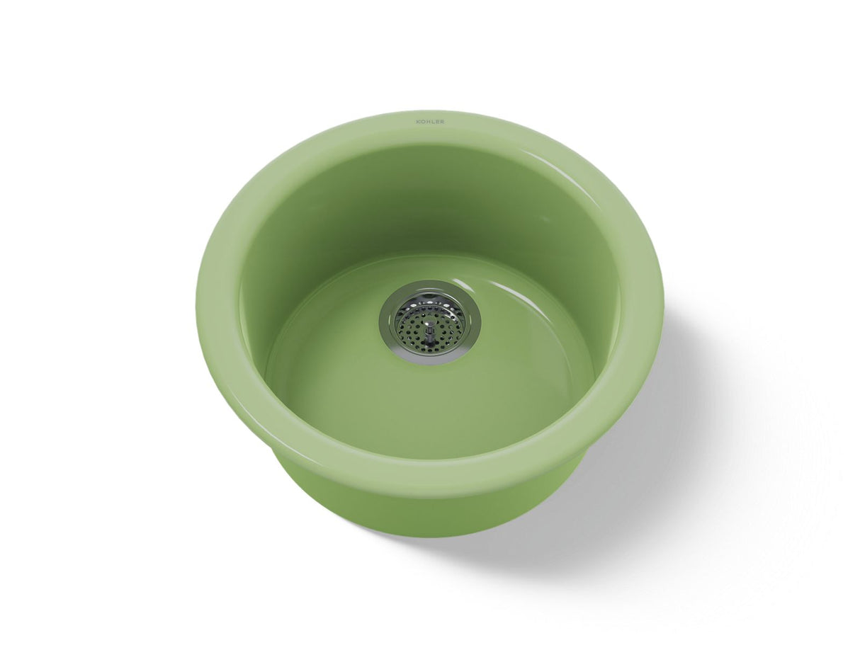 Porto Fino™ 18-1/2" top-/undermount single-bowl bar sink