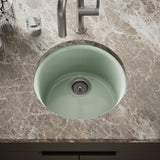 Porto Fino™ 18-1/2" top-/undermount single-bowl bar sink