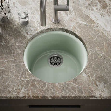 Porto Fino™ 18-1/2" top-/undermount single-bowl bar sink