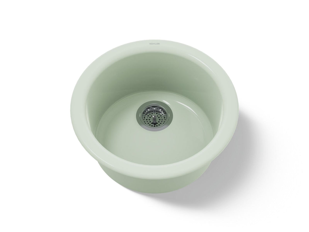 Porto Fino™ 18-1/2" top-/undermount single-bowl bar sink