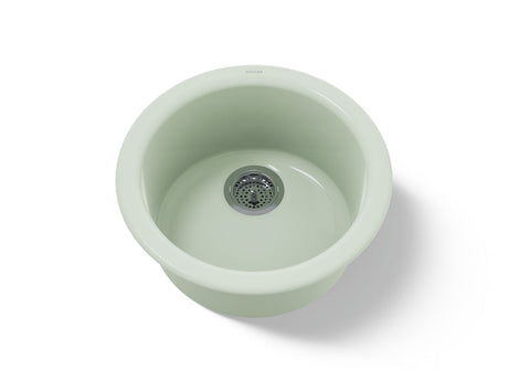 Porto Fino™ 18-1/2" top-/undermount single-bowl bar sink