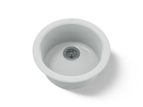 Porto Fino™ 18-1/2" top-/undermount single-bowl bar sink