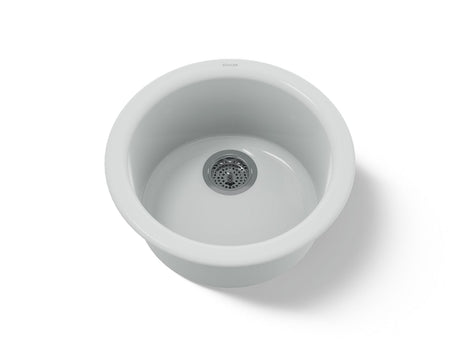 Porto Fino™ 18-1/2" top-/undermount single-bowl bar sink