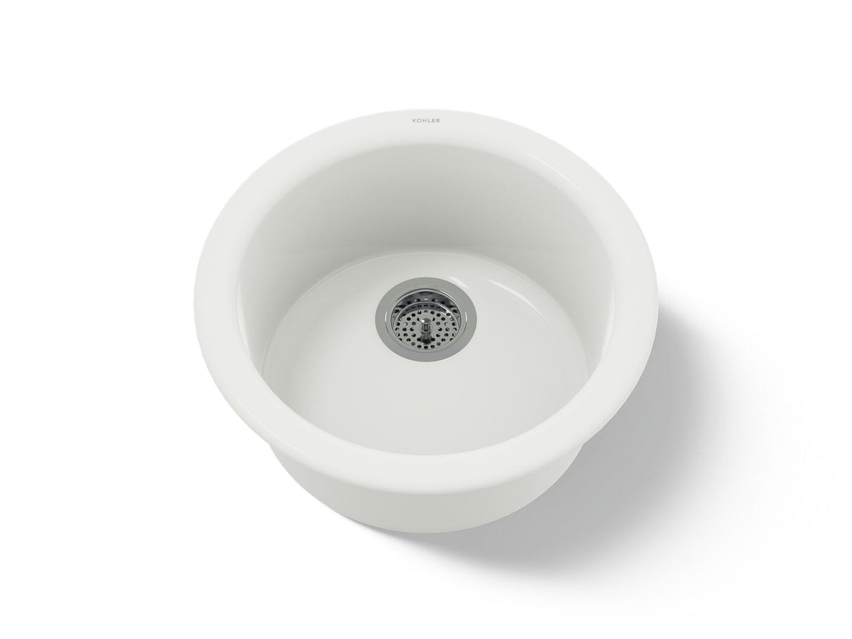 Porto Fino™ 18-1/2" top-/undermount single-bowl bar sink
