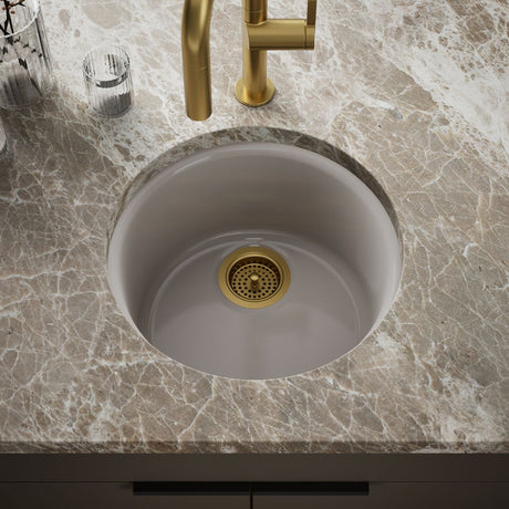 Porto Fino™ 18-1/2" top-/undermount single-bowl bar sink