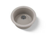 Porto Fino™ 18-1/2" top-/undermount single-bowl bar sink