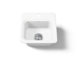 Northland™ 15" top-mount single-bowl bar sink