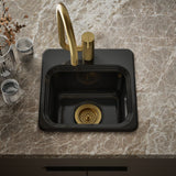 Northland™ 15" top-mount single-bowl bar sink