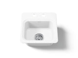 Northland™ 15" top-mount single-bowl bar sink