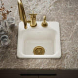 Northland™ 15" top-mount single-bowl bar sink