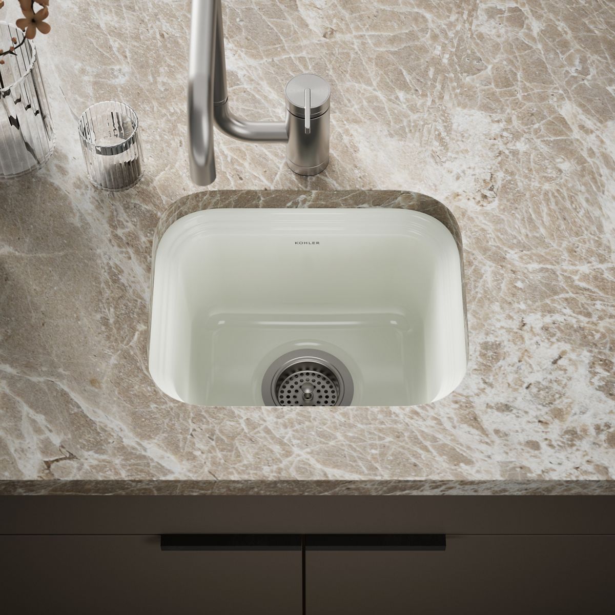 Northland™ 15" undermount single-bowl bar sink