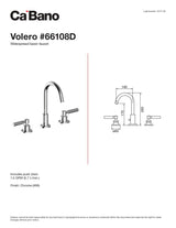 Widespread basin faucet