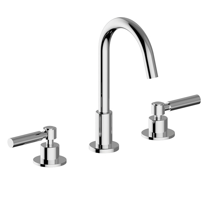 Widespread basin faucet