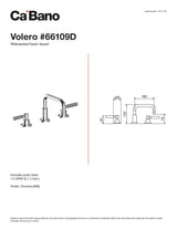 Widespread basin faucet