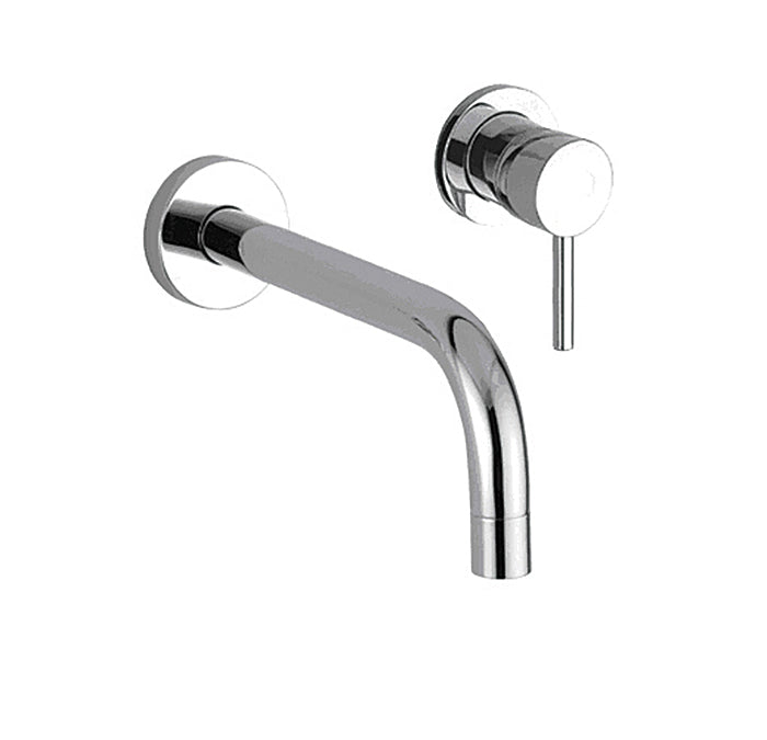 Wall mount basin faucet