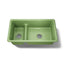 Iron/Tones® Smart Divide® 33" top-/undermount double-bowl kitchen sink
