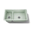 Iron/Tones® Smart Divide® 33" top-/undermount double-bowl kitchen sink