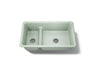 Iron/Tones® Smart Divide® 33" top-/undermount double-bowl kitchen sink
