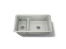 Iron/Tones® Smart Divide® 33" top-/undermount double-bowl kitchen sink