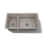Iron/Tones® Smart Divide® 33" top-/undermount double-bowl kitchen sink