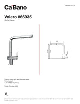 Pull-out kitchen faucet, 2 sprays