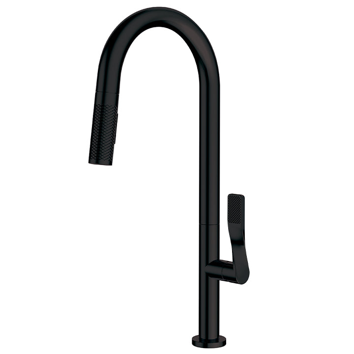 Grill pull-down dual stream mode kitchen faucet
