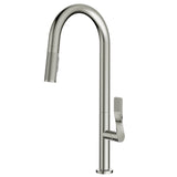 Grill pull-down dual stream mode kitchen faucet