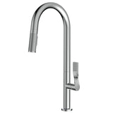 Grill pull-down dual stream mode kitchen faucet