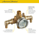 Flash® Shower Rough-In Valve With PEX Inlet Elbows/Universal Outlets for Crimp Ring System