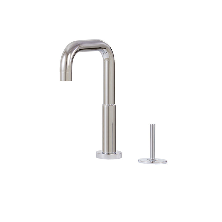 2-piece lavatory faucet with side joystick