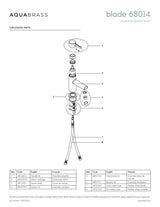 Single-hole lavatory faucet