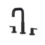 Widespread lavatory faucet