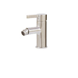 Single-hole bidet with swivel spray