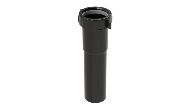 1-1/2" - 6" Plastic Extension Tube Slip Joint - Bagged (6809BAG-6)