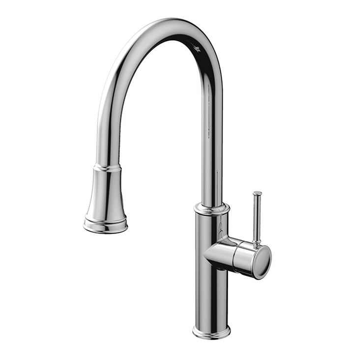Margherita pull-down dual stream mode kitchen faucet