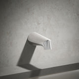 Antique 4-7/8" non-diverter bath spout