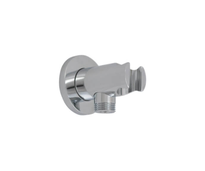 Round Waterway Elbow with Handshower Holder