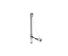 Clawfoot Style Bath Waste & Overflow with Brass Plug and Chain (Brass Body)
