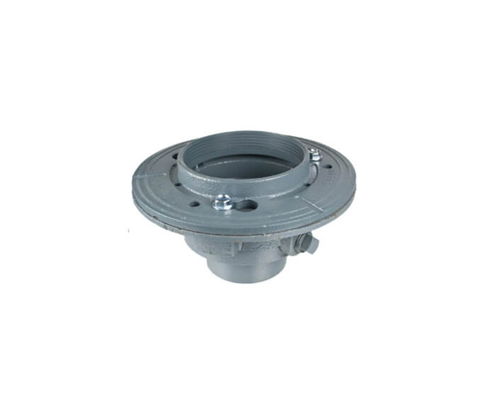 Shower Drain Body - Cast Iron Rough (2 IPS) - Use with MT506-GRID