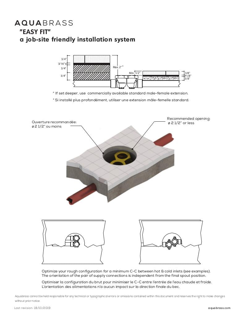 Floormount tub filler with handshower