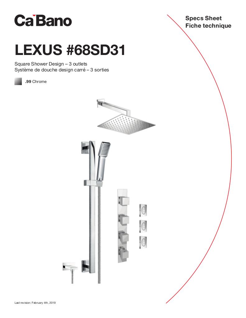 Shower design SD31