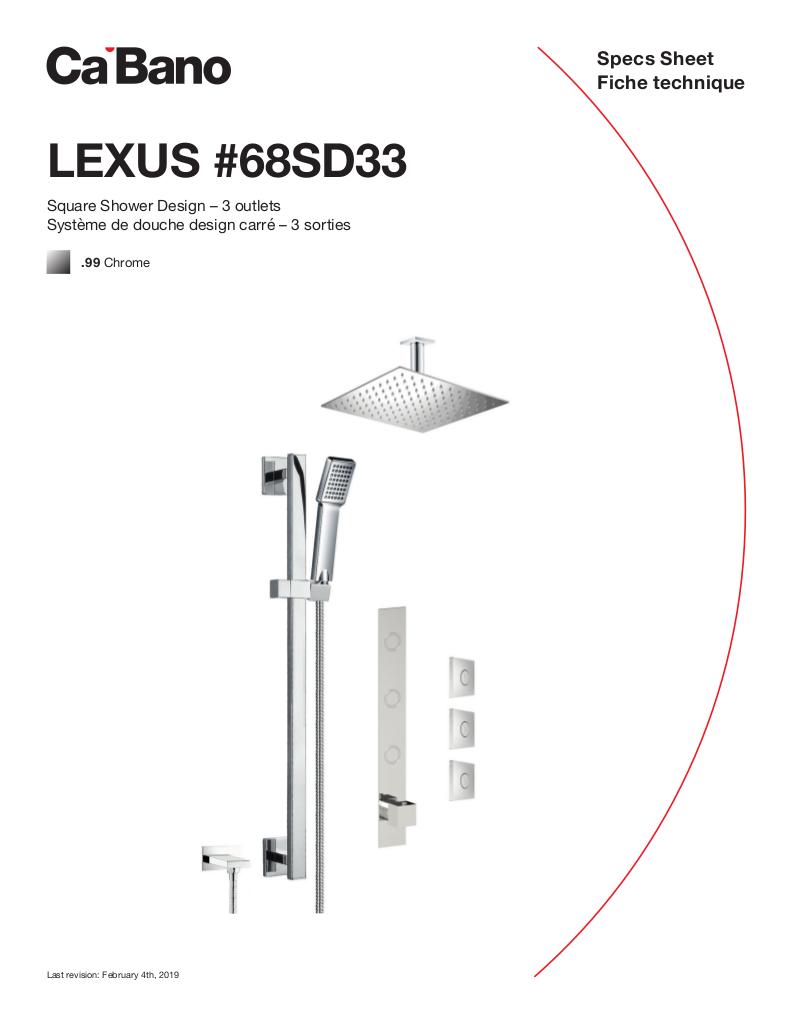 Shower design SD33